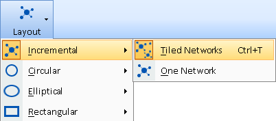 Layout, Incremental, Tile Networks with Ctrl+T