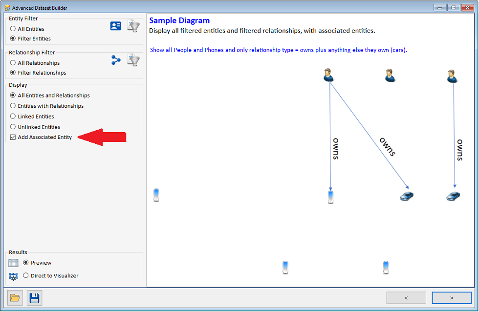 Filter Entities and Relationships then Add Associated Entities